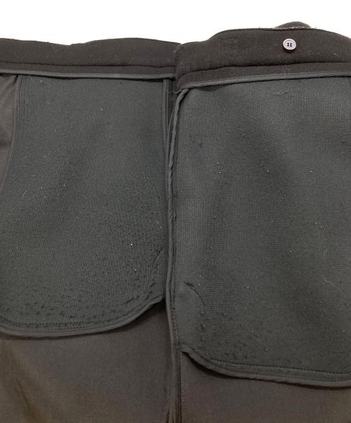 CELINE（セリーヌ）CELINE (セリーヌ) ラップウールスカート/wrap wool skirt ブラック サイズ:34の古着・服飾アイテム