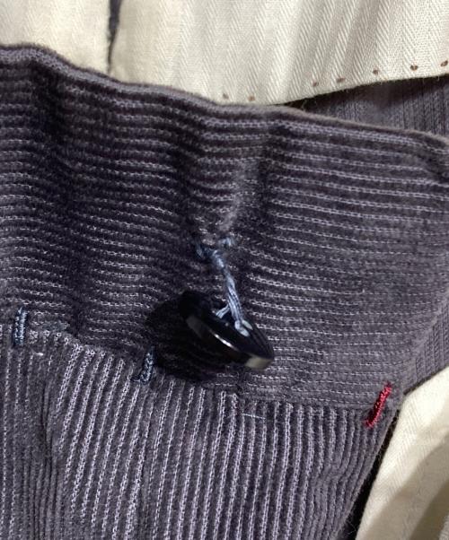 ambrosi（アンブロージ）ambrosi (アンブロージ) コーデュロイスラックス グレー サイズ:Freeの古着・服飾アイテム