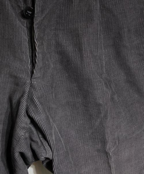 ambrosi（アンブロージ）ambrosi (アンブロージ) コーデュロイスラックス グレー サイズ:Freeの古着・服飾アイテム
