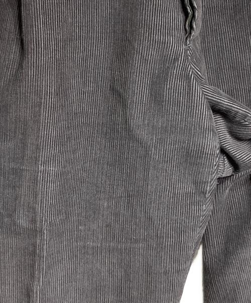 ambrosi（アンブロージ）ambrosi (アンブロージ) コーデュロイスラックス グレー サイズ:Freeの古着・服飾アイテム