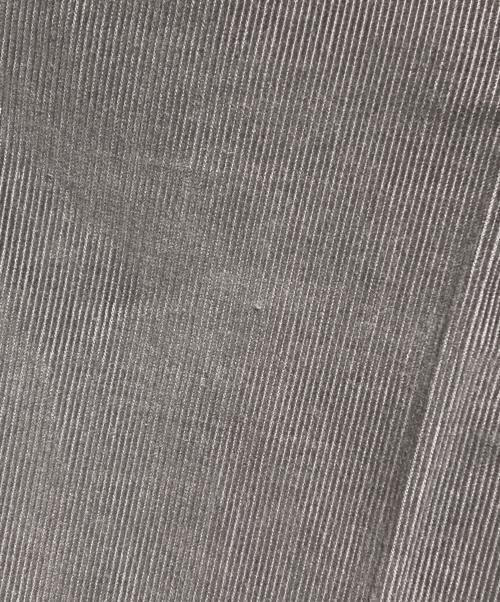 ambrosi（アンブロージ）ambrosi (アンブロージ) コーデュロイスラックス グレー サイズ:Freeの古着・服飾アイテム