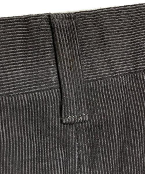 ambrosi（アンブロージ）ambrosi (アンブロージ) コーデュロイスラックス グレー サイズ:Freeの古着・服飾アイテム