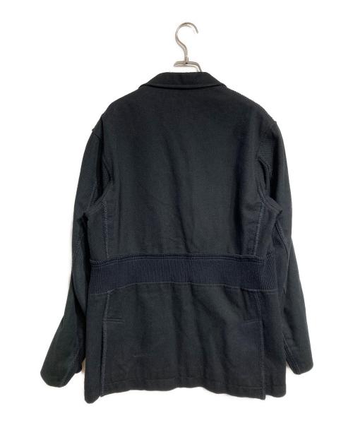 ISSEY MIYAKE（イッセイミヤケ）ISSEY MIYAKE (イッセイミヤケ) JOYCE 立体裁断刺し子テーラードジャケット ブラック サイズ:3の古着・服飾アイテム