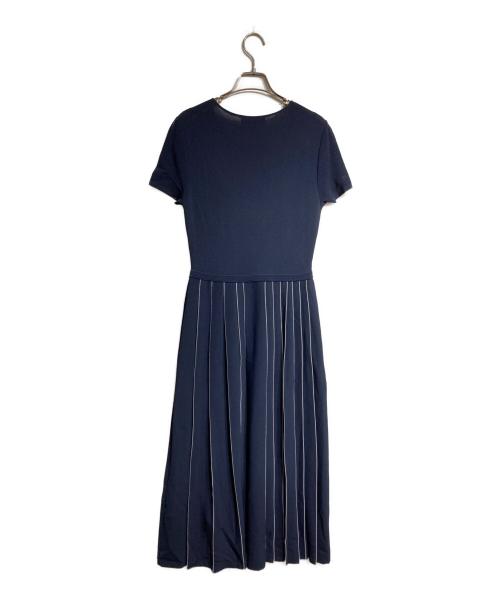 Salvatore Ferragamo（サルヴァトーレ フェラガモ）Salvatore Ferragamo (サルヴァトーレ フェラガモ) 半袖ワンピース/short sleeve dress ネイビー サイズ:Sの古着・服飾アイテム