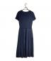 Salvatore Ferragamo (サルヴァトーレ フェラガモ) 半袖ワンピース/short sleeve dress ネイビー サイズ:S：10000円