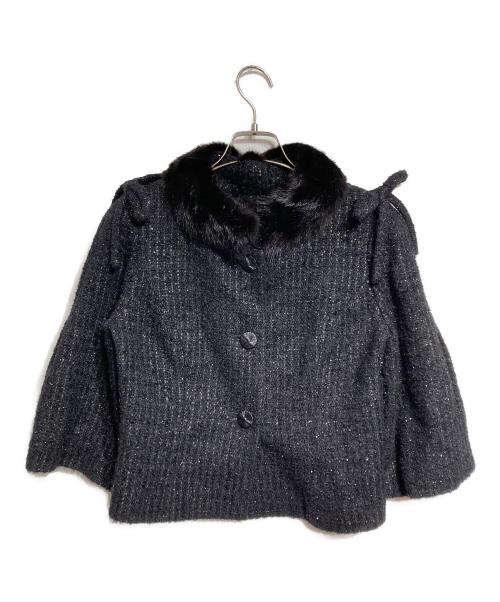 Rene（ルネ）Rene (ルネ) ツイードセットアップ/Tweed set-up ブラック サイズ:36の古着・服飾アイテム