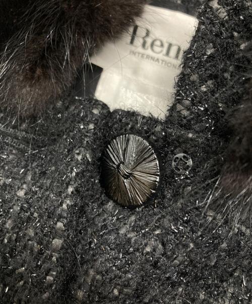Rene（ルネ）Rene (ルネ) ツイードセットアップ/Tweed set-up ブラック サイズ:36の古着・服飾アイテム