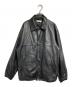 BEAUTY&YOUTH（ビューティーアンドユース）の古着「レザー コーチ ジャケット」｜ブラック