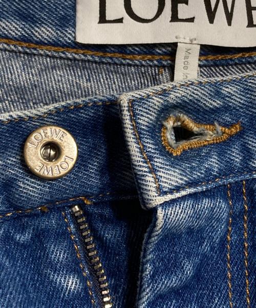 LOEWE（ロエベ）LOEWE (ロエベ) Tie Cut Panel Denim ブルー サイズ:38の古着・服飾アイテム