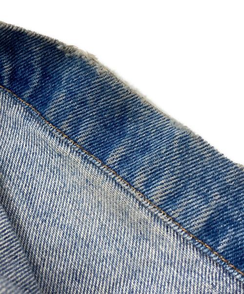 LOEWE（ロエベ）LOEWE (ロエベ) Tie Cut Panel Denim ブルー サイズ:38の古着・服飾アイテム