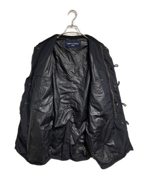 COMME des GARCONS HOMME（コムデギャルソン オム）COMME des GARCONS HOMME (コムデギャルソン オム) 製品染めナイロンタフタコート ネイビー サイズ:Sの古着・服飾アイテム