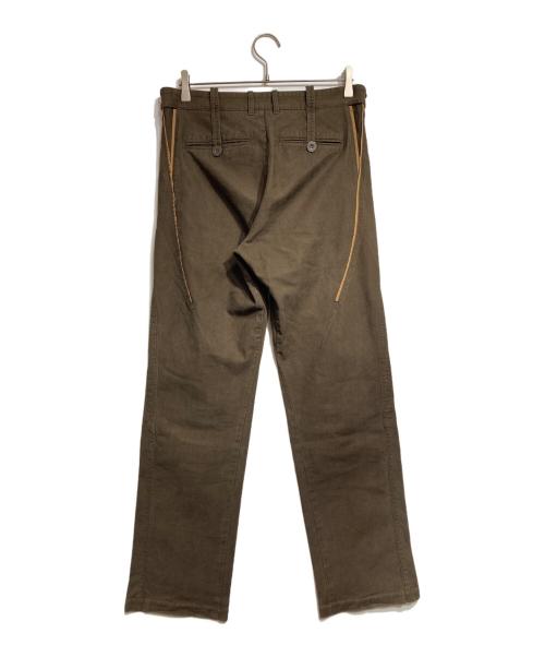 KIKO KOSTADINOV（キコ・コスタディノフ）KIKO KOSTADINOV (キコ・コスタディノフ) Itten Darted Trouser/イッテン ダーティッド トラウザーズ ブラウン サイズ:46の古着・服飾アイテム