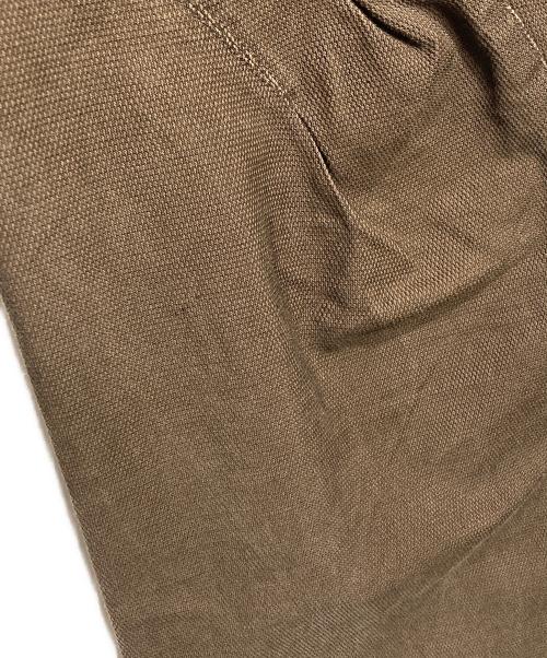 KIKO KOSTADINOV（キコ・コスタディノフ）KIKO KOSTADINOV (キコ・コスタディノフ) Itten Darted Trouser/イッテン ダーティッド トラウザーズ ブラウン サイズ:46の古着・服飾アイテム