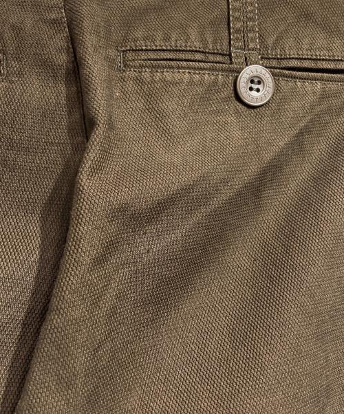 KIKO KOSTADINOV（キコ・コスタディノフ）KIKO KOSTADINOV (キコ・コスタディノフ) Itten Darted Trouser/イッテン ダーティッド トラウザーズ ブラウン サイズ:46の古着・服飾アイテム