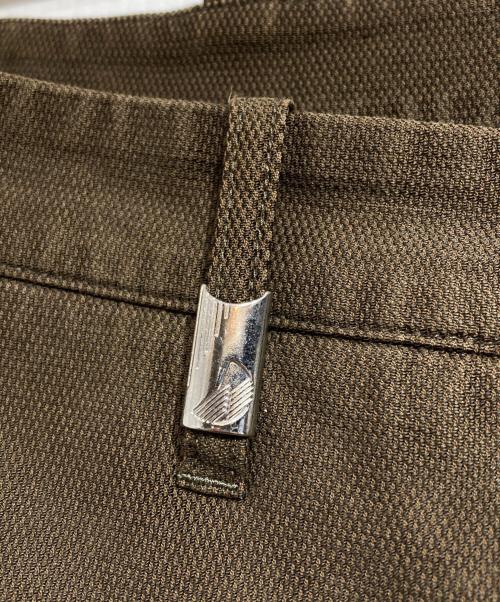 KIKO KOSTADINOV（キコ・コスタディノフ）KIKO KOSTADINOV (キコ・コスタディノフ) Itten Darted Trouser/イッテン ダーティッド トラウザーズ ブラウン サイズ:46の古着・服飾アイテム