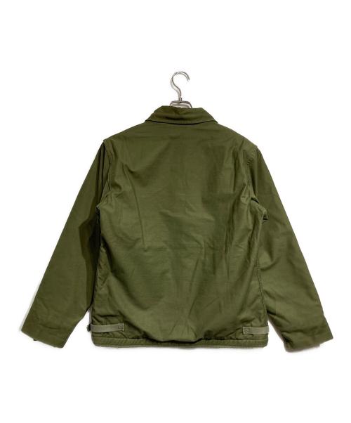 US ARMY（ユーエスアーミー）US ARMY (ユーエスアーミー) A-2 デッキジャケット カーキ サイズ:MEDIUM(38-40)の古着・服飾アイテム