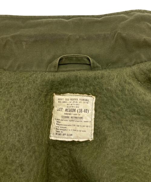 US ARMY（ユーエスアーミー）US ARMY (ユーエスアーミー) A-2 デッキジャケット カーキ サイズ:MEDIUM(38-40)の古着・服飾アイテム