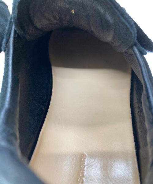 HENDER SCHEME（エンダースキーマ）HENDER SCHEME (エンダースキーマ) timベルクロスウェードシューズ ブラック サイズ:4の古着・服飾アイテム