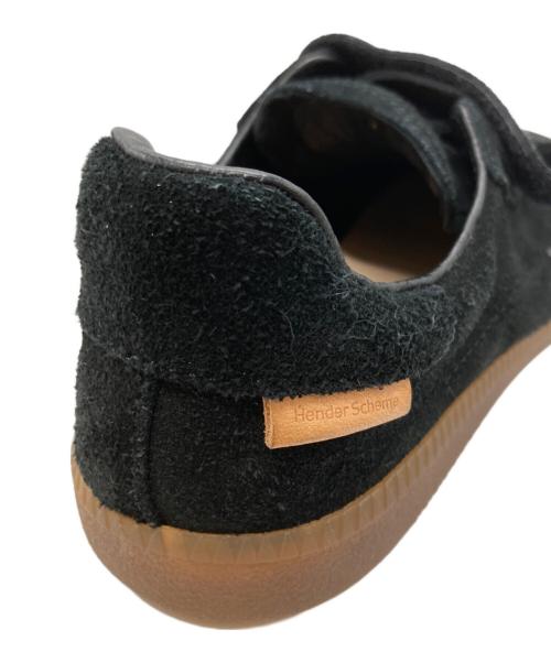 HENDER SCHEME（エンダースキーマ）HENDER SCHEME (エンダースキーマ) timベルクロスウェードシューズ ブラック サイズ:4の古着・服飾アイテム