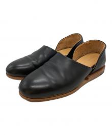 HENDER SCHEME（エンダースキーマ）の古着「envyレザースリッポン」｜ブラック