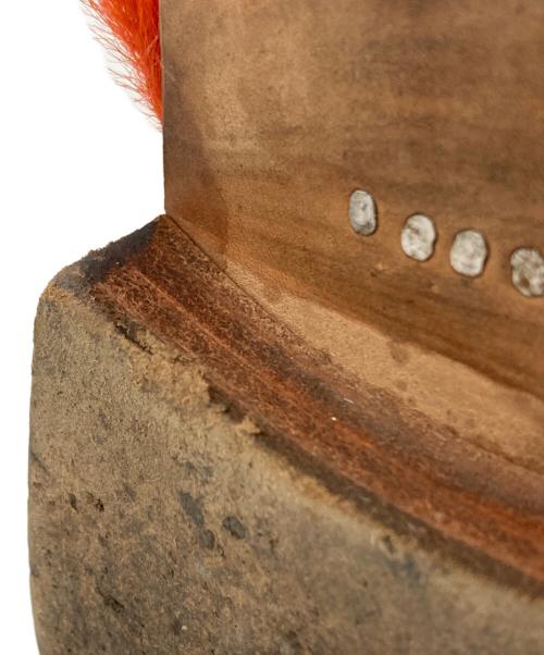 HENDER SCHEME（エンダースキーマ）HENDER SCHEME (エンダースキーマ) cheak hairミュール/ヘアリーチーク オレンジ サイズ:4の古着・服飾アイテム