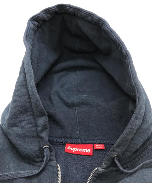 SUPREME（シュプリーム）SUPREME (シュプリーム) S logo zip up hooded sweatshirt ネイビー サイズ:ＸＬの古着・服飾アイテム