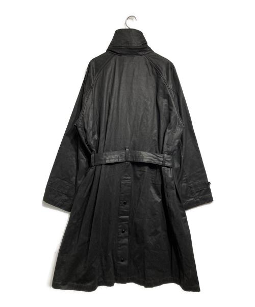 Engineered Garments（エンジニアドガーメンツ）Engineered Garments (エンジニアドガーメンツ) ブラック コーティングツイル ドリズラーコート/Coated Twill Drizzler Coat  ブラック サイズ:Mの古着・服飾アイテム