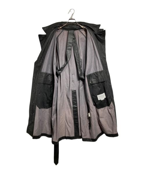 Engineered Garments（エンジニアドガーメンツ）Engineered Garments (エンジニアドガーメンツ) ブラック コーティングツイル ドリズラーコート/Coated Twill Drizzler Coat  ブラック サイズ:Mの古着・服飾アイテム