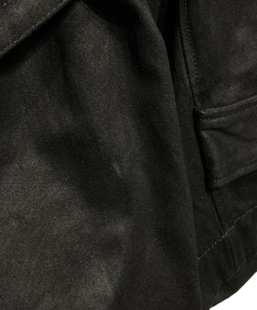 Engineered Garments（エンジニアドガーメンツ）Engineered Garments (エンジニアドガーメンツ) ブラック コーティングツイル ドリズラーコート/Coated Twill Drizzler Coat  ブラック サイズ:Mの古着・服飾アイテム