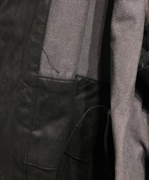 Engineered Garments（エンジニアドガーメンツ）Engineered Garments (エンジニアドガーメンツ) ブラック コーティングツイル ドリズラーコート/Coated Twill Drizzler Coat  ブラック サイズ:Mの古着・服飾アイテム