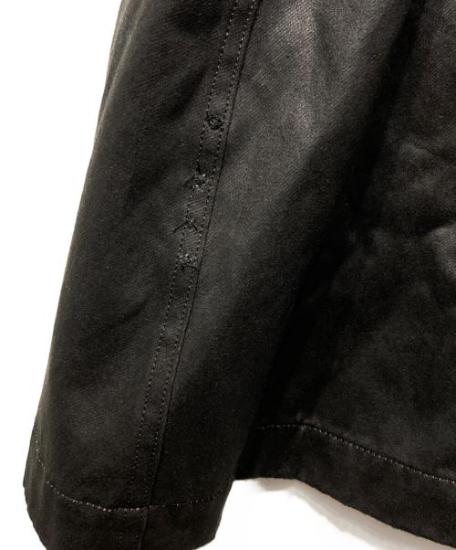 Engineered Garments（エンジニアドガーメンツ）Engineered Garments (エンジニアドガーメンツ) ブラック コーティングツイル ドリズラーコート/Coated Twill Drizzler Coat  ブラック サイズ:Mの古着・服飾アイテム