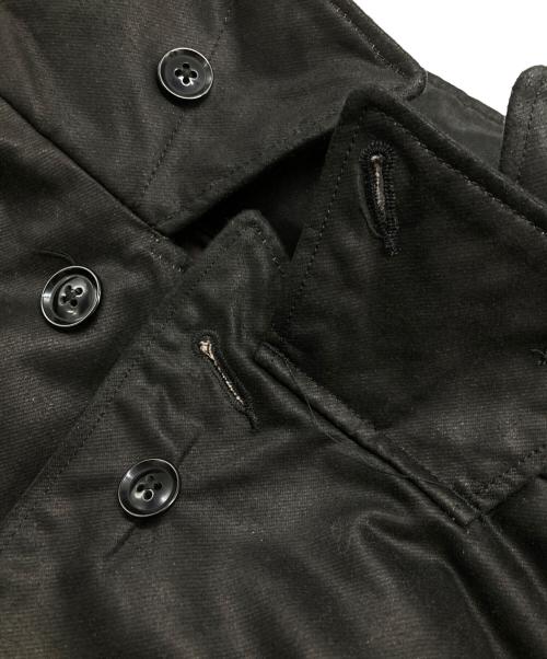Engineered Garments（エンジニアドガーメンツ）Engineered Garments (エンジニアドガーメンツ) ブラック コーティングツイル ドリズラーコート/Coated Twill Drizzler Coat  ブラック サイズ:Mの古着・服飾アイテム