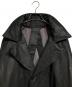 中古・古着 Engineered Garments (エンジニアドガーメンツ) ブラック コーティングツイル ドリズラーコート/Coated Twill Drizzler Coat  ブラック サイズ:M：20000円
