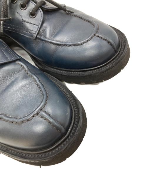 Tricker's（トリッカーズ）Tricker's (トリッカーズ) Engineered Garments (エンジニアドガーメンツ) Uチップシューズ ネイビー サイズ:9の古着・服飾アイテム