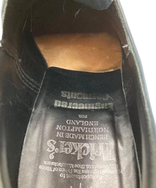 Tricker's（トリッカーズ）Tricker's (トリッカーズ) Engineered Garments (エンジニアドガーメンツ) Uチップシューズ ネイビー サイズ:9の古着・服飾アイテム