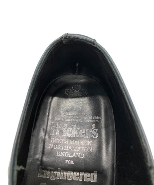 Tricker's（トリッカーズ）Tricker's (トリッカーズ) Engineered Garments (エンジニアドガーメンツ) Uチップシューズ ネイビー サイズ:9の古着・服飾アイテム