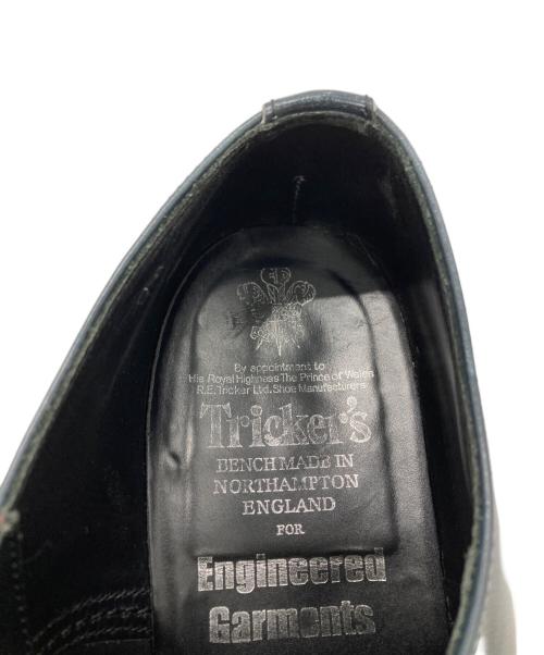 Tricker's（トリッカーズ）Tricker's (トリッカーズ) Engineered Garments (エンジニアドガーメンツ) Uチップシューズ ネイビー サイズ:9の古着・服飾アイテム