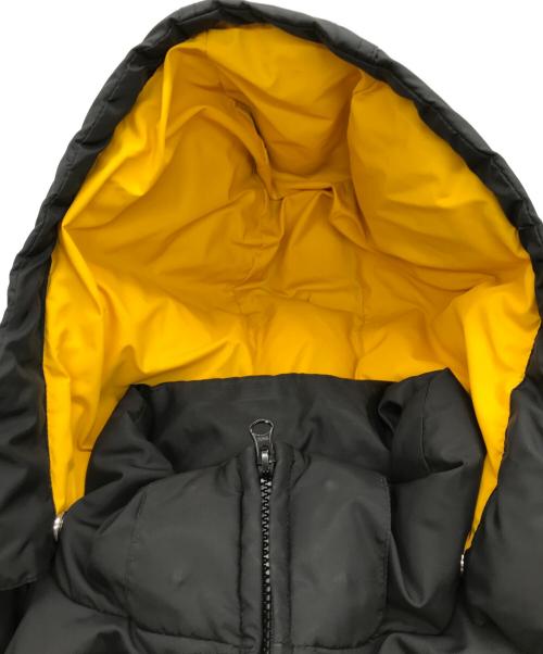 SUPREME（シュプリーム）SUPREME (シュプリーム) Stripe Panel Down Jacket ブラック×イエロー サイズ:Ｓの古着・服飾アイテム