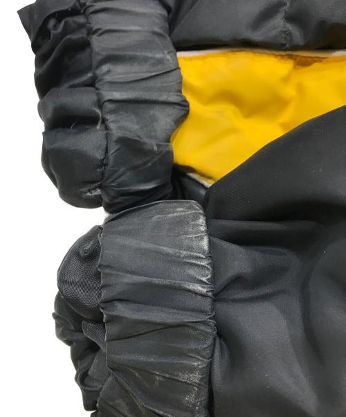 SUPREME（シュプリーム）SUPREME (シュプリーム) Stripe Panel Down Jacket ブラック×イエロー サイズ:Ｓの古着・服飾アイテム