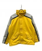 SUPREMEシュプリーム）の古着「Brushed Twill Zip Jacket」｜イエロー×グレー