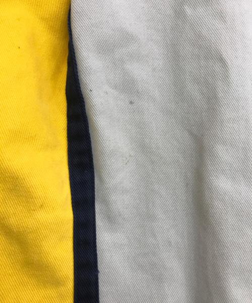 SUPREME（シュプリーム）SUPREME (シュプリーム) Brushed Twill Zip Jacket イエロー×グレー サイズ:Ｓの古着・服飾アイテム