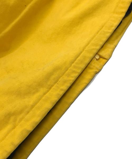 SUPREME（シュプリーム）SUPREME (シュプリーム) Brushed Twill Zip Jacket イエロー×グレー サイズ:Ｓの古着・服飾アイテム