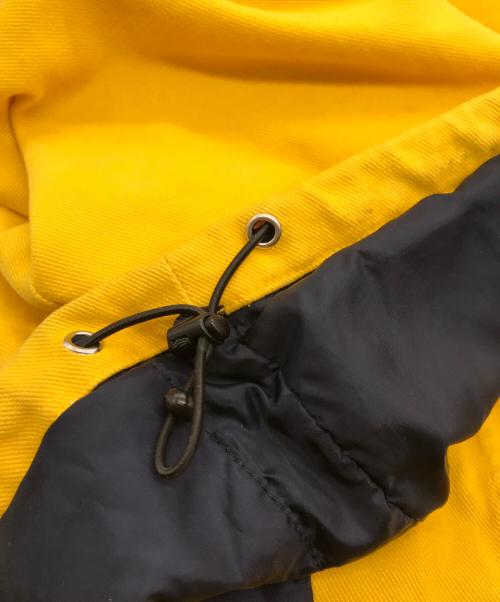 SUPREME（シュプリーム）SUPREME (シュプリーム) Brushed Twill Zip Jacket イエロー×グレー サイズ:Ｓの古着・服飾アイテム