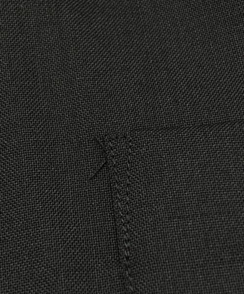 COMME des GARCONS HOMME DEUX（コムデギャルソン オム ドゥ）COMME des GARCONS HOMME DEUX (コムデギャルソン オム ドゥ) ウールトロピカルシャツ ブラック サイズ:Lの古着・服飾アイテム