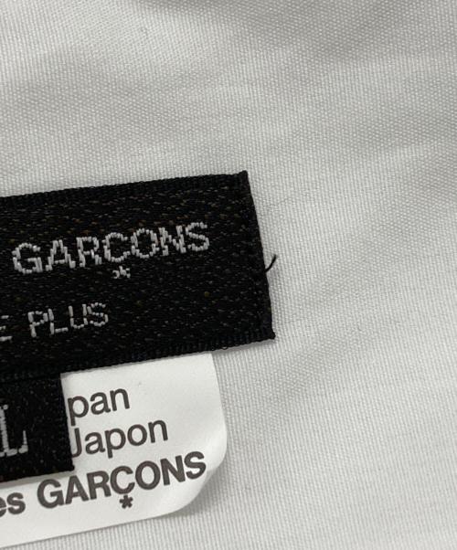 COMME des GARCONS HOMME PLUS（コムデギャルソンオムプリュス）COMME des GARCONS HOMME PLUS (コムデギャルソンオムプリュス) レギュラーカラーロングシャツ ホワイト サイズ:Lの古着・服飾アイテム