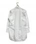 COMME des GARCONS HOMME PLUS (コムデギャルソンオムプリュス) レギュラーカラーロングシャツ ホワイト サイズ:L：25000円