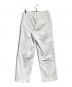 RAF SIMONS (ラフシモンズ) Double Knee Work Pants/ダブルニーワークパンツ ホワイト サイズ:46：20000円