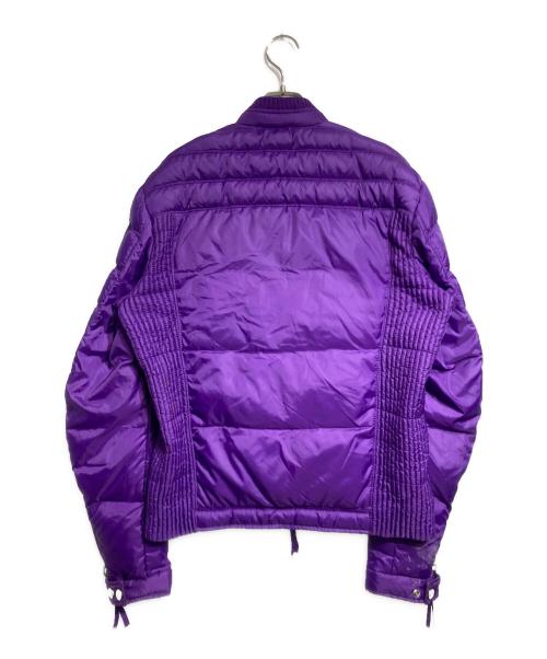 DSQUARED2（ディースクエアード）DSQUARED2 (ディースクエアード) ライダースダウンジャケット/Rider's down jacket パープル サイズ:46の古着・服飾アイテム