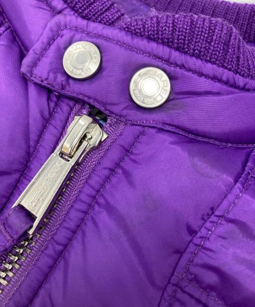 DSQUARED2（ディースクエアード）DSQUARED2 (ディースクエアード) ライダースダウンジャケット/Rider's down jacket パープル サイズ:46の古着・服飾アイテム