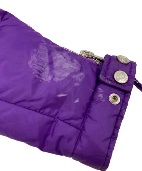 DSQUARED2（ディースクエアード）DSQUARED2 (ディースクエアード) ライダースダウンジャケット/Rider's down jacket パープル サイズ:46の古着・服飾アイテム
